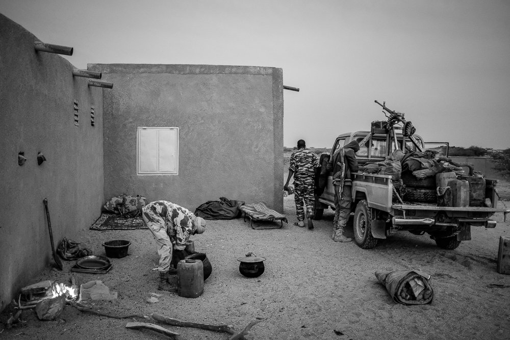 a gold rush in the desert Photo